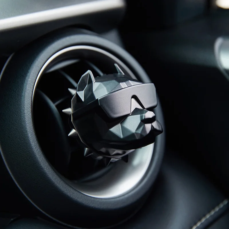 Z-Matt Black Модный высококачественный освежитель воздуха для автомобиля с оленем, бульдогом, автомобильный ароматизатор, ароматизатор, украшение интерьера автомобиля, чистый запах автомобиля - Название цвета: Z-Matt Black