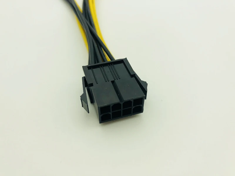 PCI E PCIe 8Pin к двойному 6Pin мощность графическая карта ЦП кабель питания сплиттер 20 см