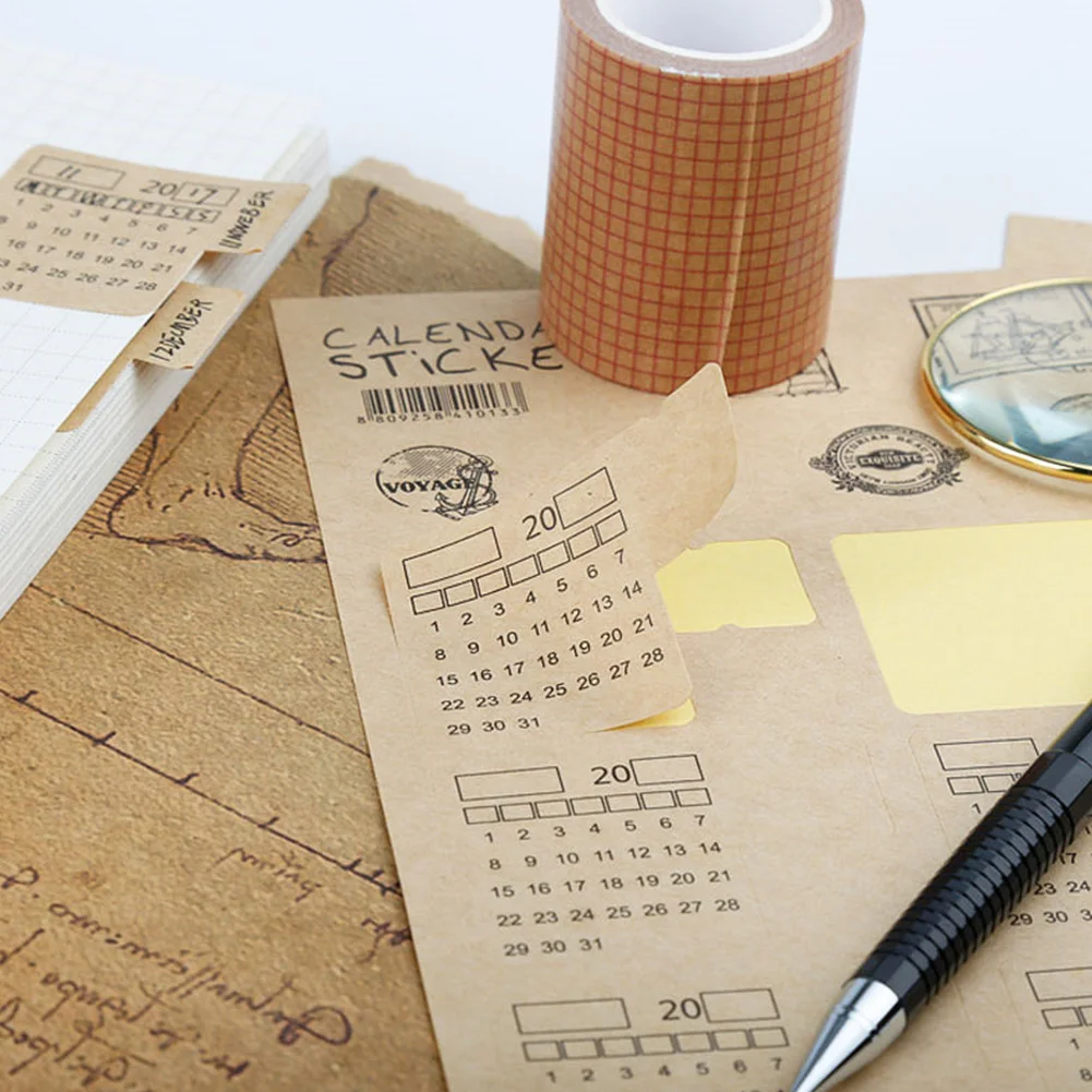 4 простыни канцелярские индекс блокнот-органайзер бумажные этикетки наклейки