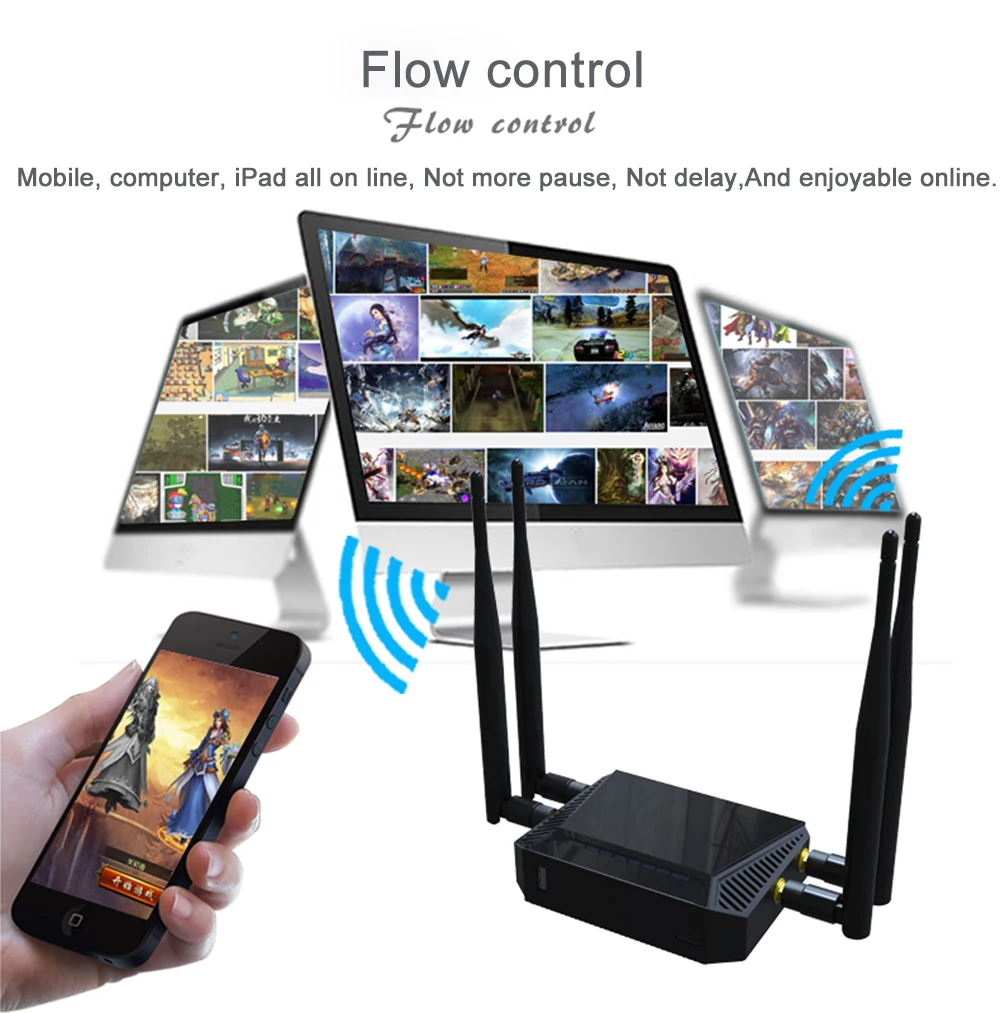 Wi Fi роутер 2 4 ГГц с usb RJ45 ethernet беспроводной маршрутизатор 300 Мбит/с порт для