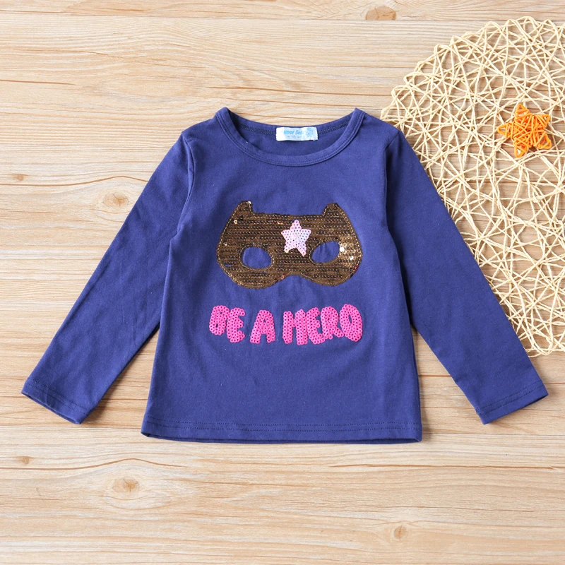 Детская одежда костюмы 2019 Весенняя детская мультяшная футболка и юбка с