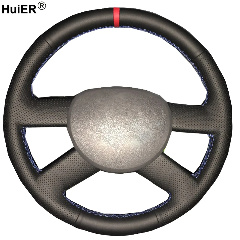 Рукоделие HuiER для Volkswagen VW Polo 2003 2006 Old Golf 5 Jetta MK5 Tiguan 2007 2009 2010 2011|Чехлы на руль| |
