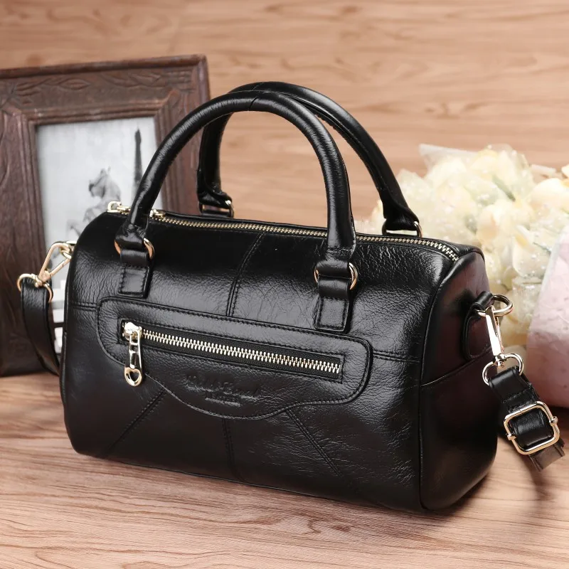 Женская сумка мессенджер Norbinus из натуральной воловьей кожи|cowhide handbag|designer