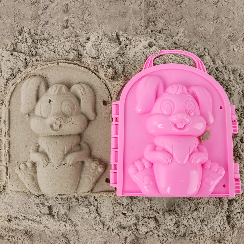 Забавная пляжная Песочная игра 3D мультфильм Пингвин плесень пляж снег модель