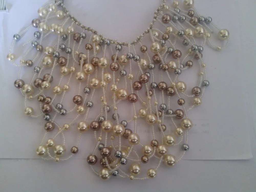 Min. Order is $15.(Mix order). Crazy jewelry!!!!Fashion Beauty exquisite dazzling pearl necklace | Украшения и аксессуары