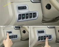 lapetus head lights lamp switch button panel frame cover trim for nissan murano 2015 2018 left hand drive model