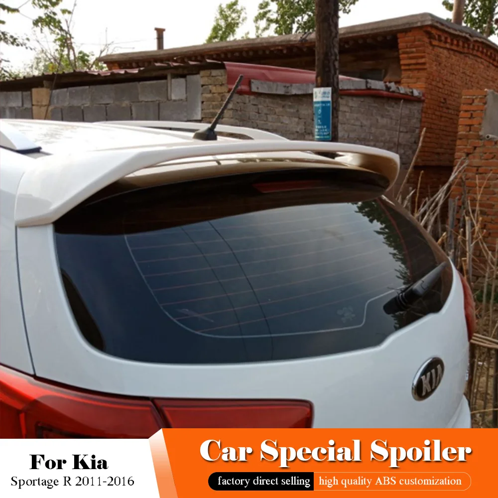 Спойлер для Kia Sportage и R спойлер с 2011 по 2016 г. высокого качества из АБС пластика