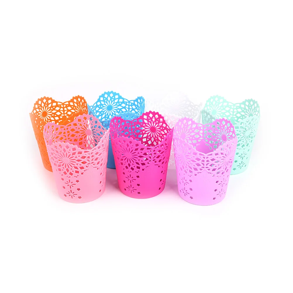 1 шт. органайзер для хранения полые розы цветы ручка чехол подставка карандаша