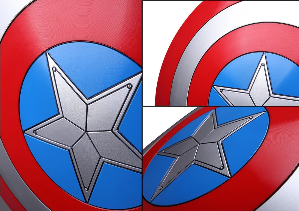 22 5 дюйма защитный экран в стиле Captain America 1:1 Steve Rogers АБС пластик для косплея