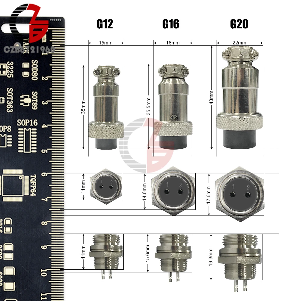 1 пара GX16 2/3/4/5/6/7/8/9/10Pin 16 мм Мужской Женский авиационный разъем винт панель адаптер крепление 125 В 3A 5A 7A