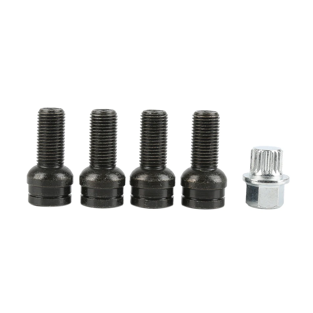 Liplasting 4X Противоугонная гайка для блокировки колес с замком VW Passat Golf 98-05 |