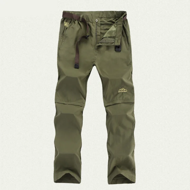 Уличные летние съемные тонкие дышащие брюки водонепроницаемые быстросохнущие