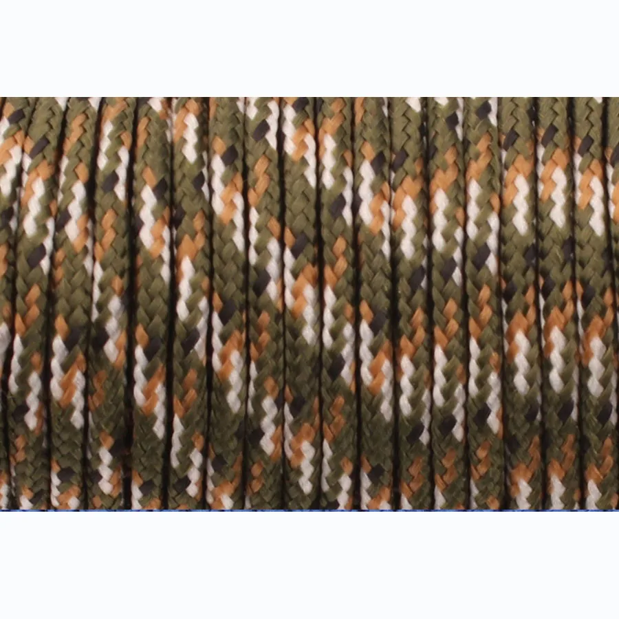 army green camo Кемпинг SKY Paracord 2 мм 3 Strand paracord Core Открытый Кемпинг веревка парашютный шнур шнурок палатка Многофункциональный Corda - Цвет: army green camo