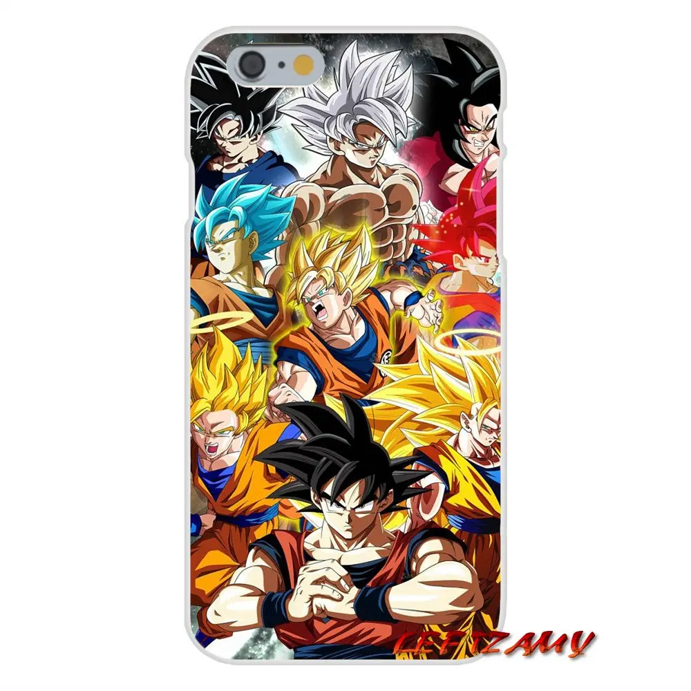 Аксессуары чехлы для телефонов Чехлы iPhone X 4 4S 5 5S 5C SE 6 6S 7 8 Plus dragon ball Ultra Instinct