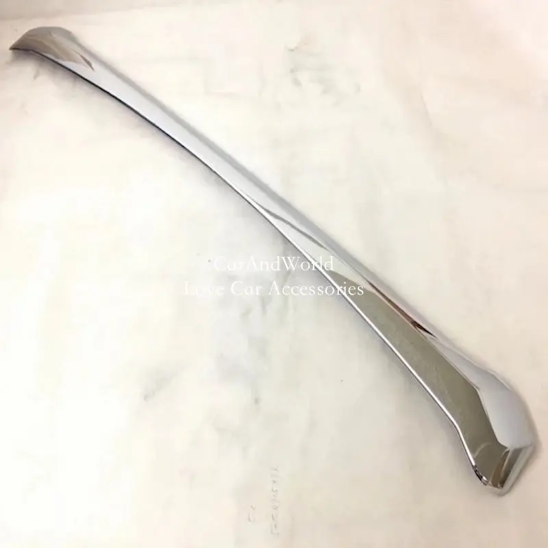 Фото Для Toyota Land Cruiser Prado FJ150 150 2014-2017 гг., крышка передней решетки, решетка бампера, накладка Mouding, хромированный автомобильный аксессуар №5