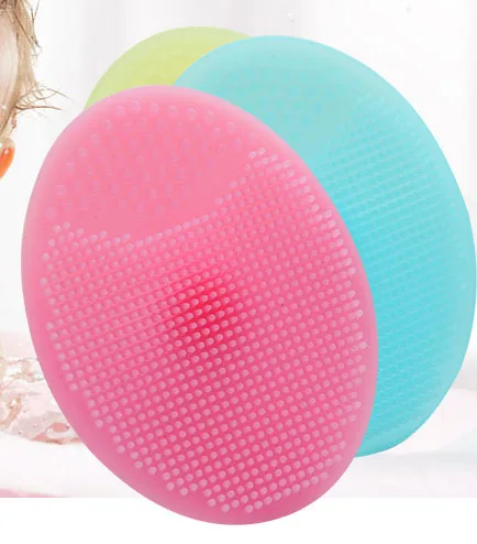 3 шт. детский шампунь массажер силиконовая щетка для кожи головы очищающая