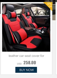Кожаный чехол для автомобильного сиденья из воловьей кожи для Volkswagen VW Magotan Golf Tiguan Scirocco Touareg Phaeton Beetle Caddy