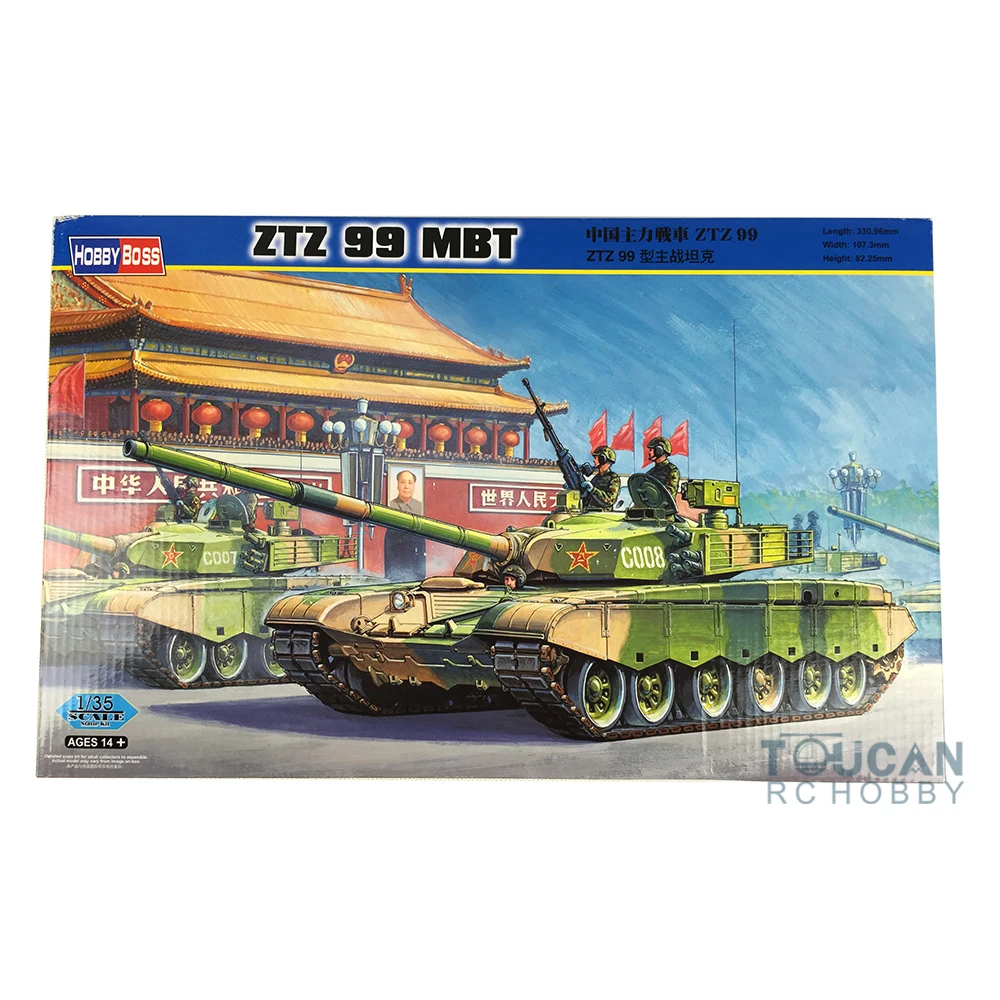 

Хобби Босс 82438 1/35 китайский PLA ZTZ-99 MBT главный боевой танк модель бронированный автомобиль TH06447-SMT2