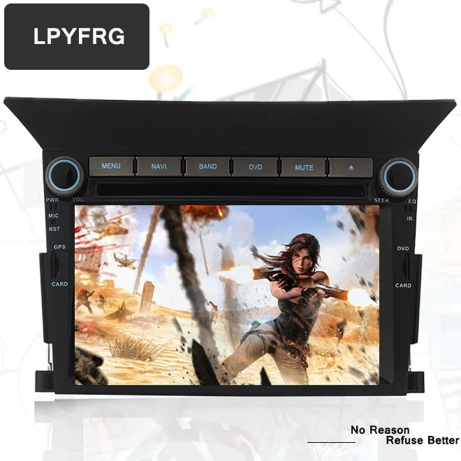 Автомобильный радиоприемник 6 2 дюйма DVD-плеер GPS-навигация стерео для 2009-2013 Honda Pilot
