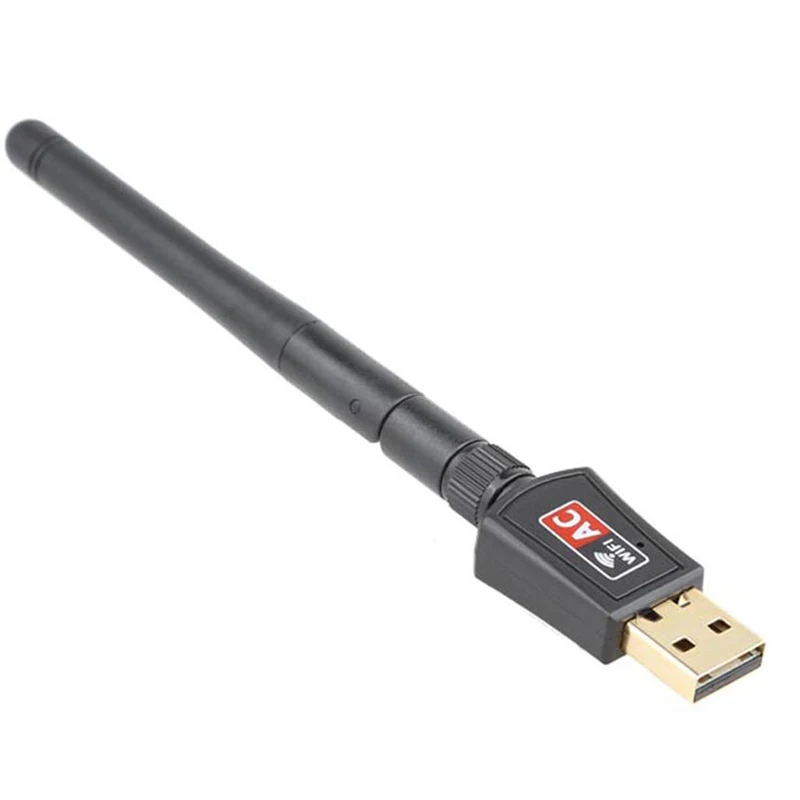 Creacube 5G двухдиапазонный 5 8 ГГц 2 4 600M 802.11ac беспроводной USB WiFi LAN адаптер с антенной