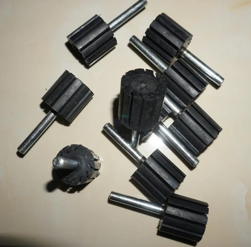 10 шт. 30*30 мм шлифовальный барабан удобные абразивные резиновые барабанные