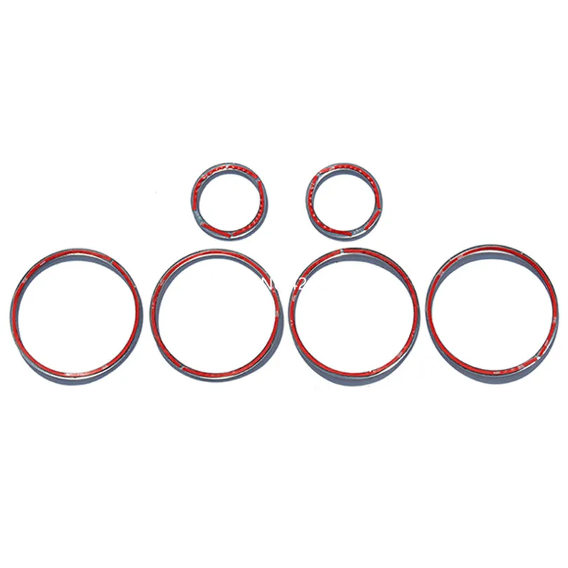 6Pcs/set ABS Chrome Interior Door Speaker Audio Ring Trim Decoration For BMW X5 X6 F15 F16 2014-2018 Car Styling | Автомобили и