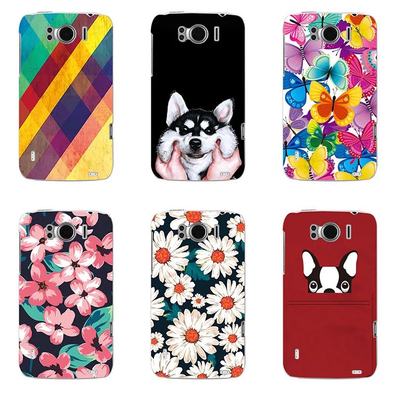 hard Plastic phone case cover For HTC Sensation XL G21 X315e shell Colorful printing Painted Flower |