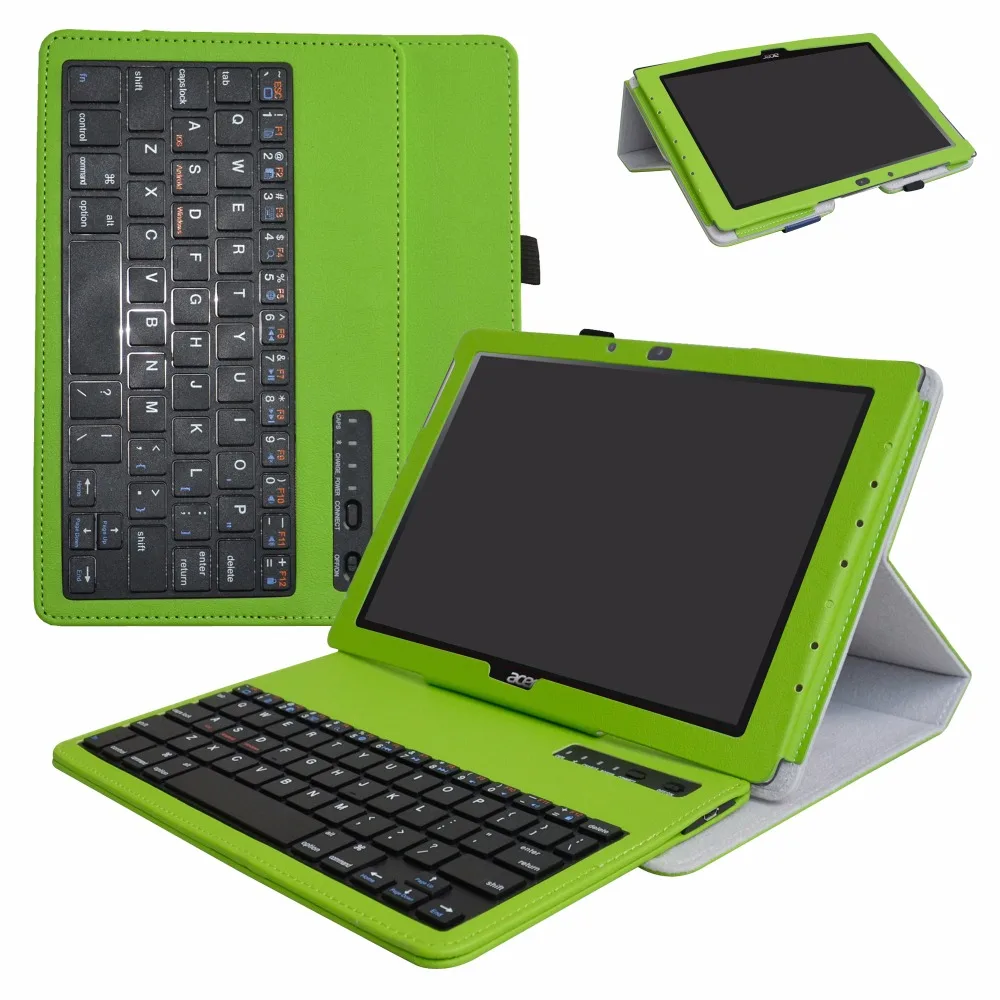 2в1 съемный чехол с клавиатурой Bluetooth для планшета acer Iconia One 10(B3-A40) 10,1 дюймов