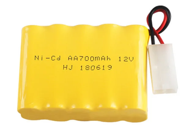 NI CD 12 v 700 mah AA Батарея перезаряжаемый аккумулятор для радиоуправляемой лодки