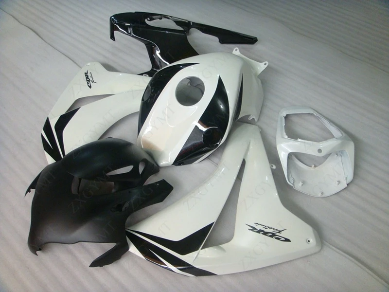 Наборы для тела CBR 1000 RR 2008 2011 черно белый корпус Honda Cbr1000 набор всего Fireblade 2009|Полные