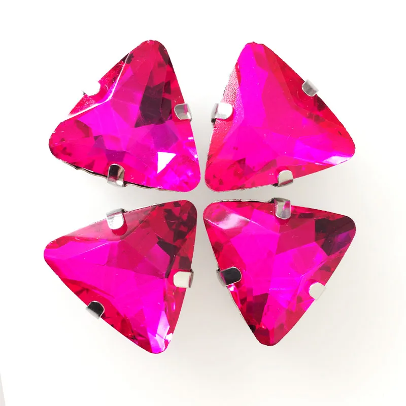 Бесплатная доставка высококачественное прозрачное стекло розово красный