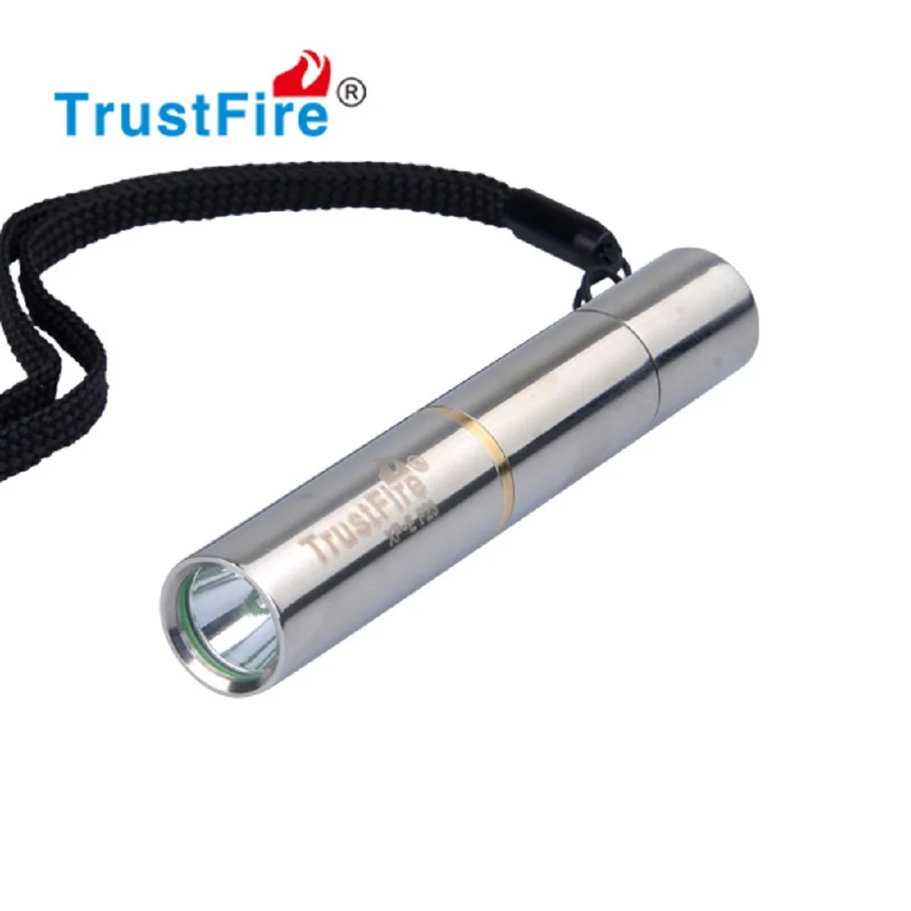 TrustFire XP E Q3 F23 светодиодный фонарик карманный мини свет из нержавеющей стали