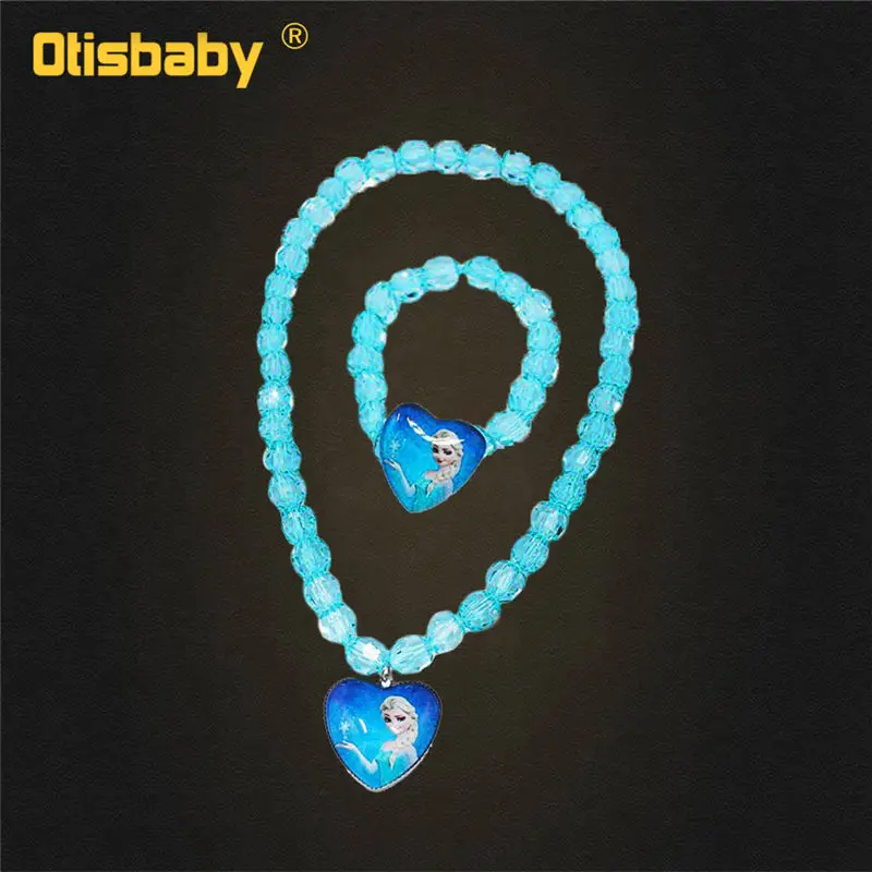 Blue Accessories Костюм Эльзы Детские платья Авроры для девочек, Тюлевое платье Эльзы с блестками красное платье с длинными рукавами для девочек детское платье со шлейфом Снежной Королевы - Цвет: Blue Accessories