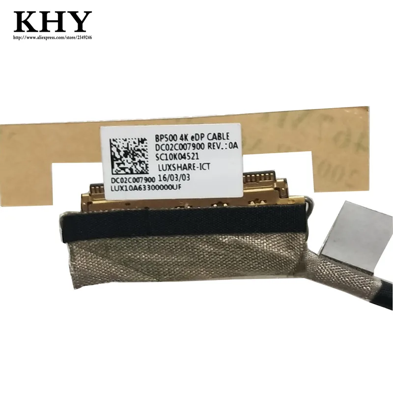 Новый оригинальный кабель для ЖК-экрана LVDS видеокабель EDP 4K 1920*1080 ThinkPad P50 P51 BP500 PN
