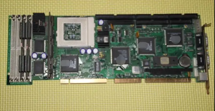 100% OK IPC плата SBC 570 Rev. A1 полноразмерная CPU карта ISA PCI промышленная Встроенная PICMG1.0 с