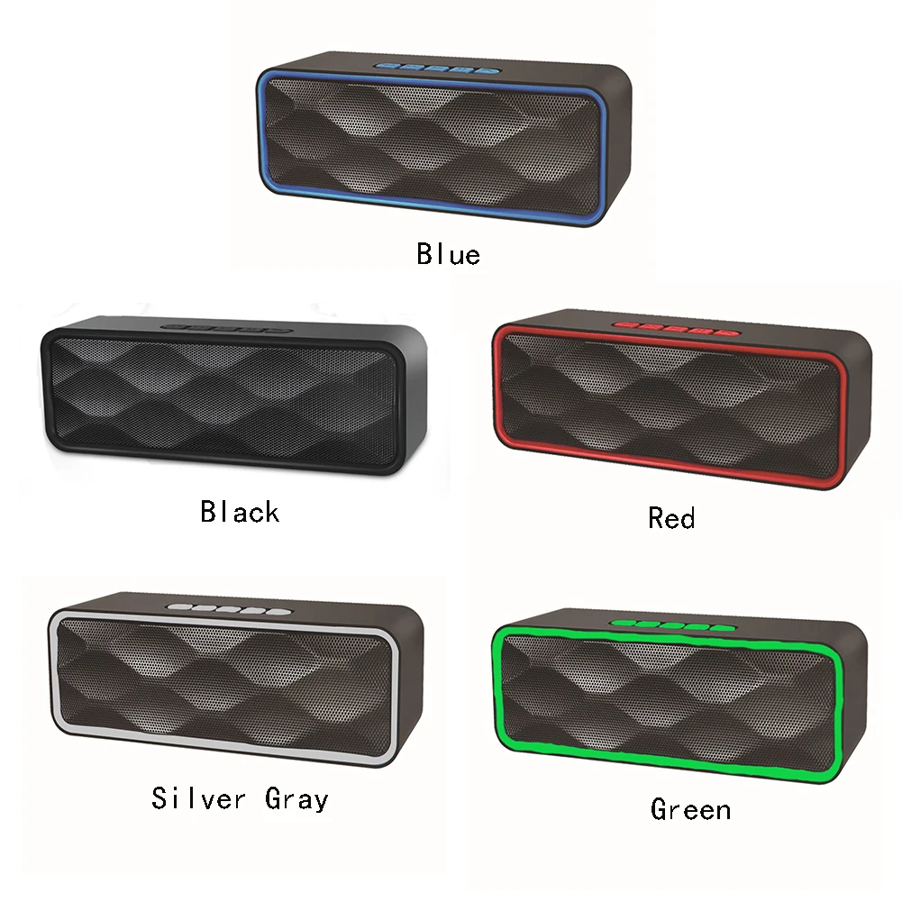 Оригинальный SC211 Беспроводной Bluetooth Динамик Портативный громкой связи подставка