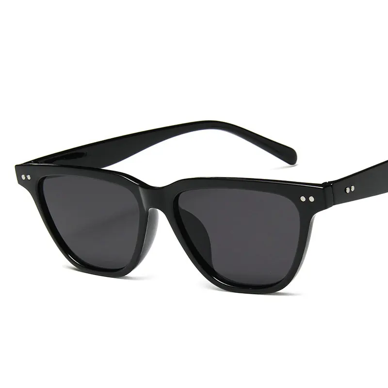 Новинка 2019 винтажные тонкие Квадратные Солнцезащитные очки женские брендовые