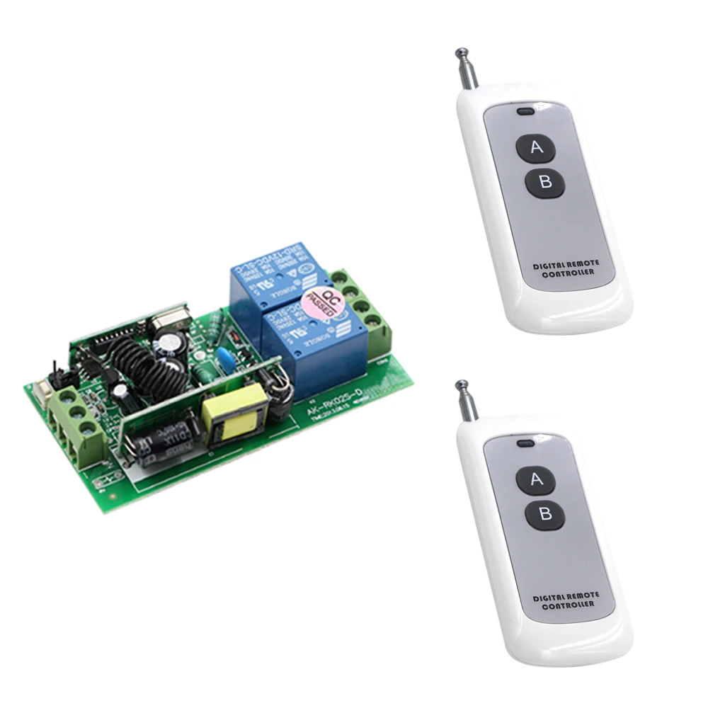 AC85V-250V RF беспроводной пульт дистанционного управления Радиоуправляемый