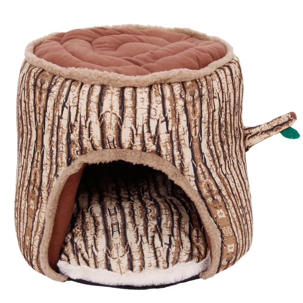 Специальный мягкий домик для собаки с отверстиями дерева дизайнерская собачья