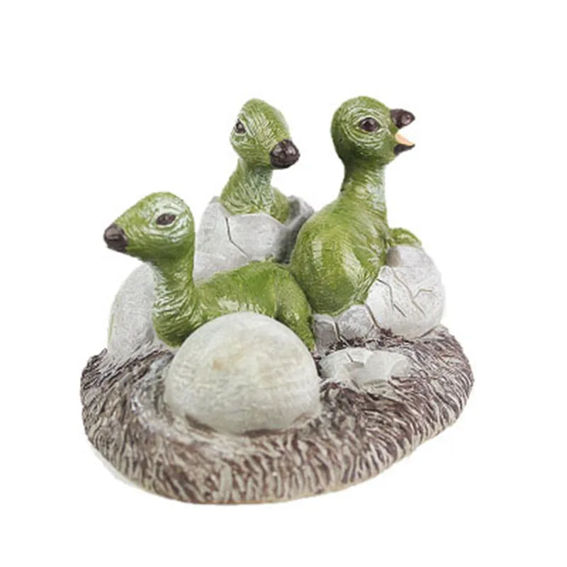 Сломанные динозавры яйца искусственная фотография коллекция для