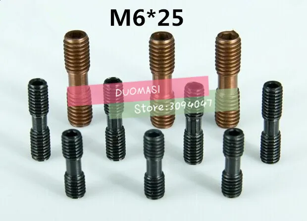 

Free Delivery 10pcs Clamp Screw ML0625 CNC lathe Tools Spare Screw Double screw