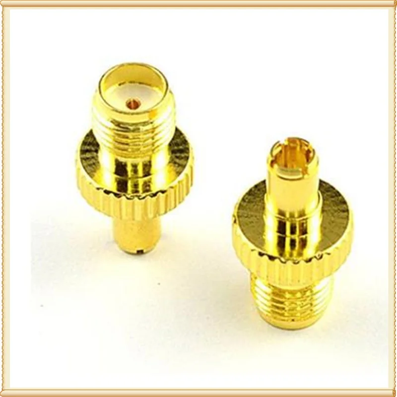 100PCs   3G 4G antenna RF adapter connector SMA female  to TS9 male plug rf wifi adapter