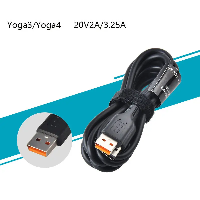 Качественный usb-кабель, адаптер питания переменного тока, зарядный шнур для lenovo Yoga 3 Pro Yoga 4 Pro Yoga 700 900 miix 700 miix 2 11