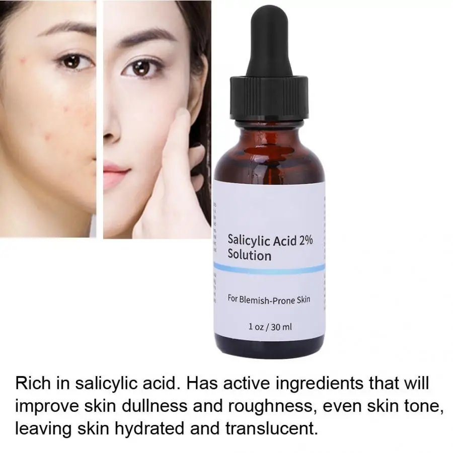 

30ml Salicylic Acid Face Repairing Serum Whitening Btightening Moisturizing Shrinking Pores Skin Care Face Repair Serum