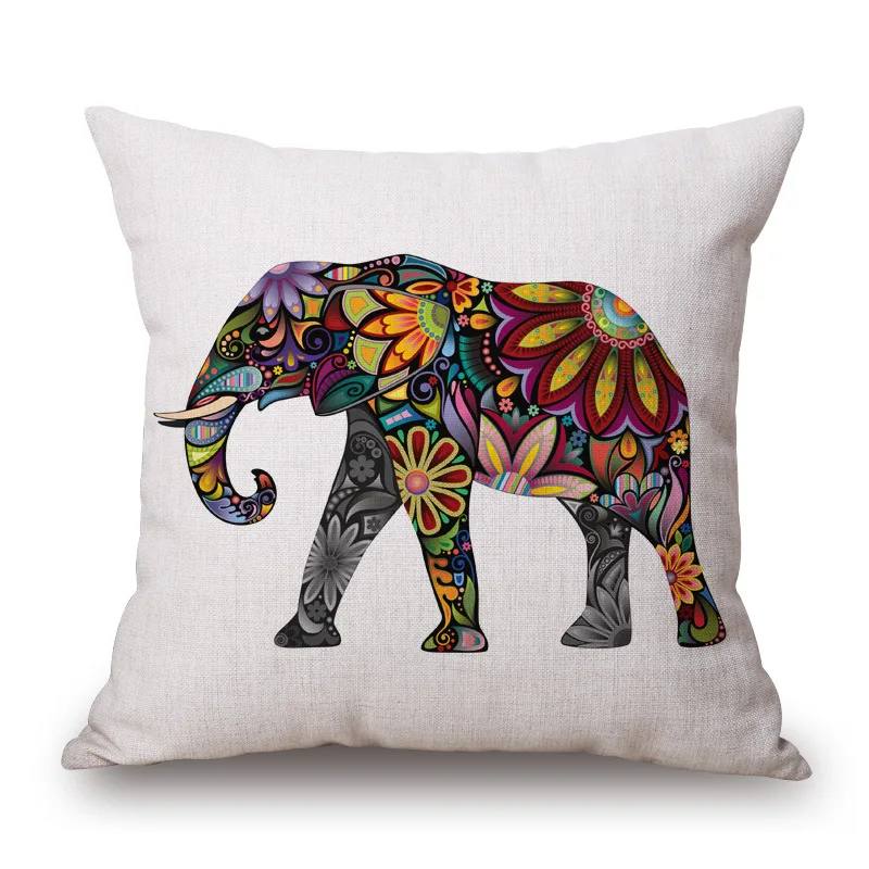 1 шт творчески животных с принтом имитирующим тату сиденье hug наволочка