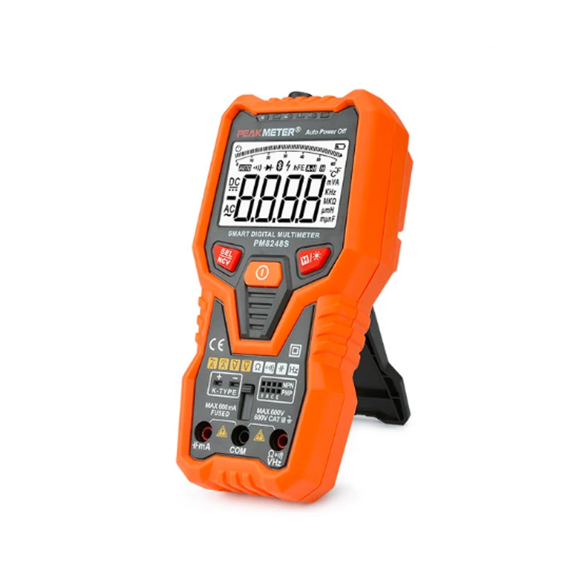 Цифровой мультиметр PEAKMETER PM8247S профессиональный вольтметр с автоматическим