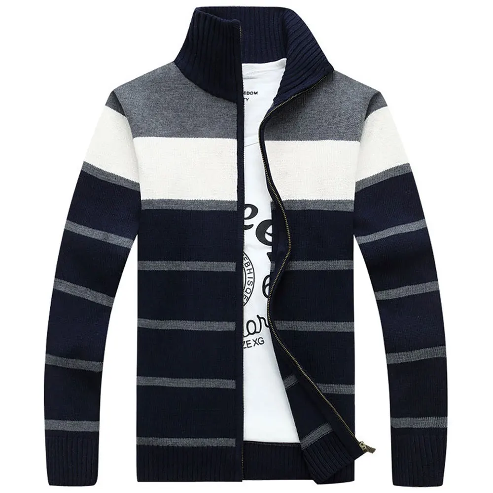 2019 новый осенний мужской свитер Модная брендовая одежда Повседневный кардиган - Фото №1