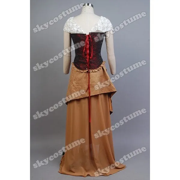 Платье фантомная Опера платье Кристин карнавальный костюм на Хэллоуин для