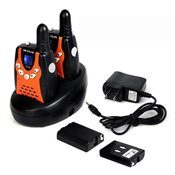 2 шт. Retevis RT602 детская перезаряжаемая рация PMR446 PMR 446MHz 0,5 W детская игрушка Двусторонняя радио фонарик Рождественский подарок