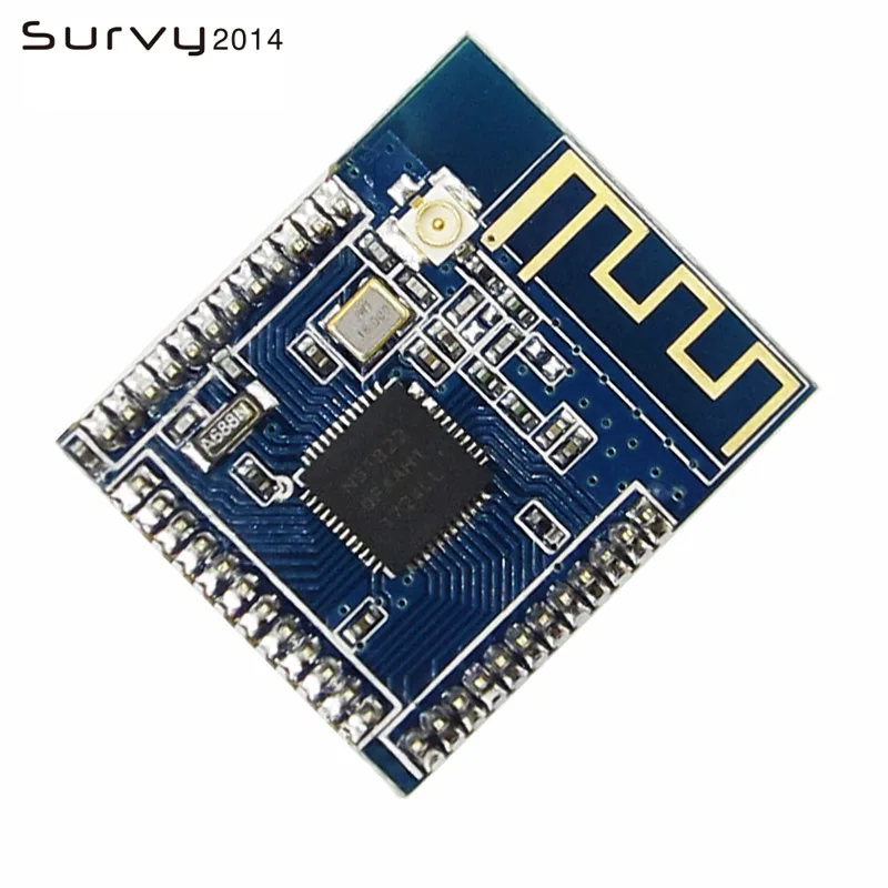 CORE51822 Bluetooth 4 0 2 GHz беспроводной модуль NRF51822 синий платы расширения|Интегральные